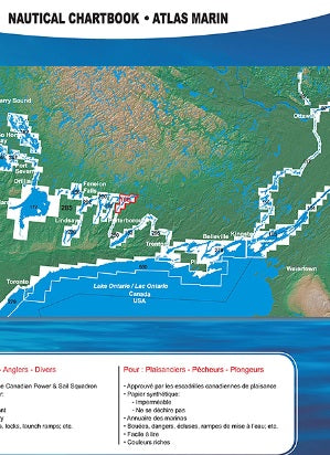 TRENT-SEVERN WATERWAY: PORT SEVERN -  TRENTON CHARTBOOK