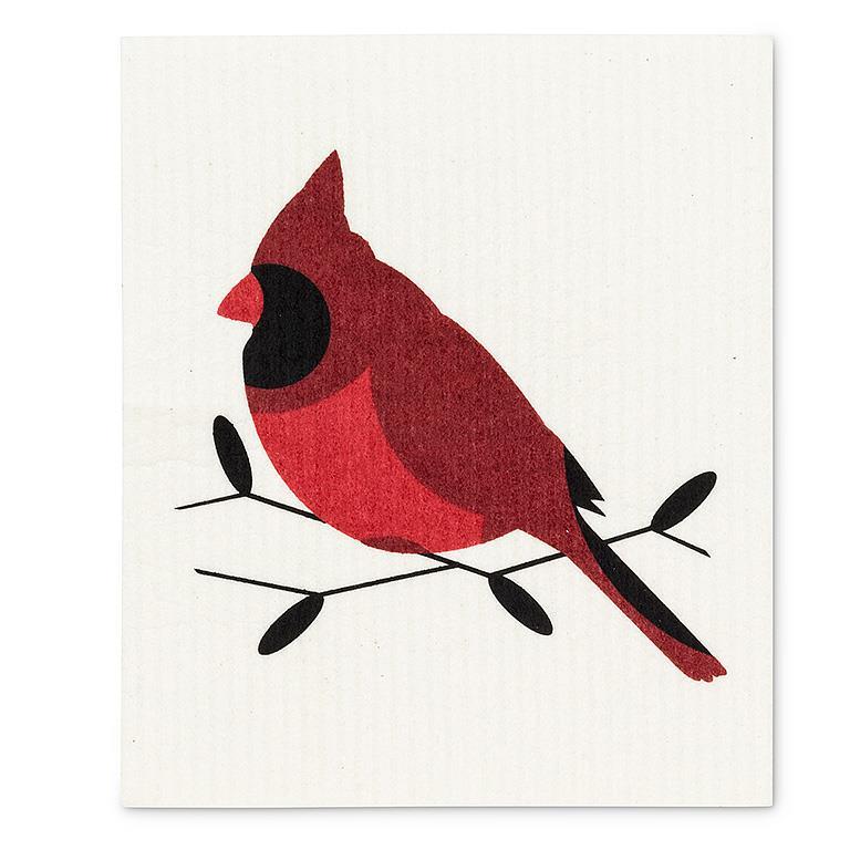 CARDINAL DISHCLOTHS (SET OF 2)