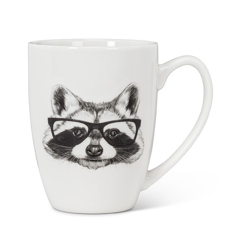 PEN & INK RACCOON MUG