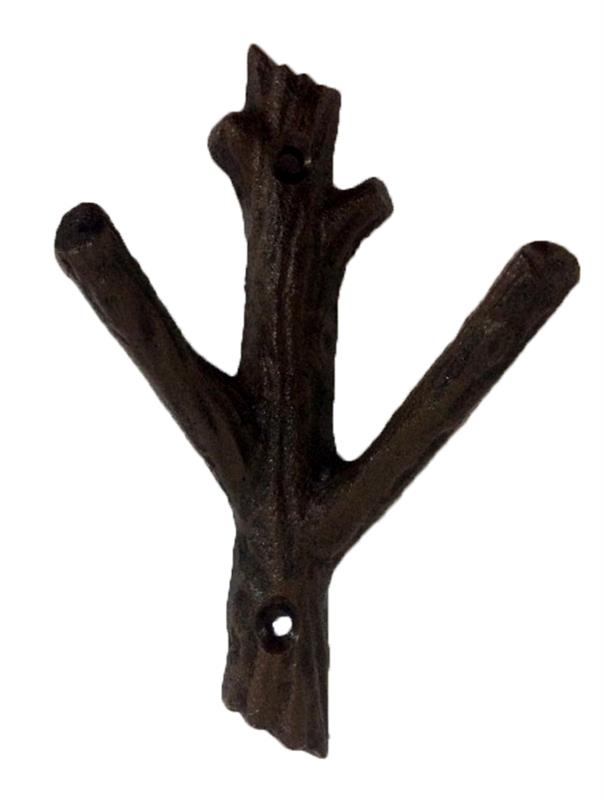 CAST IRON BRANCH HOOK