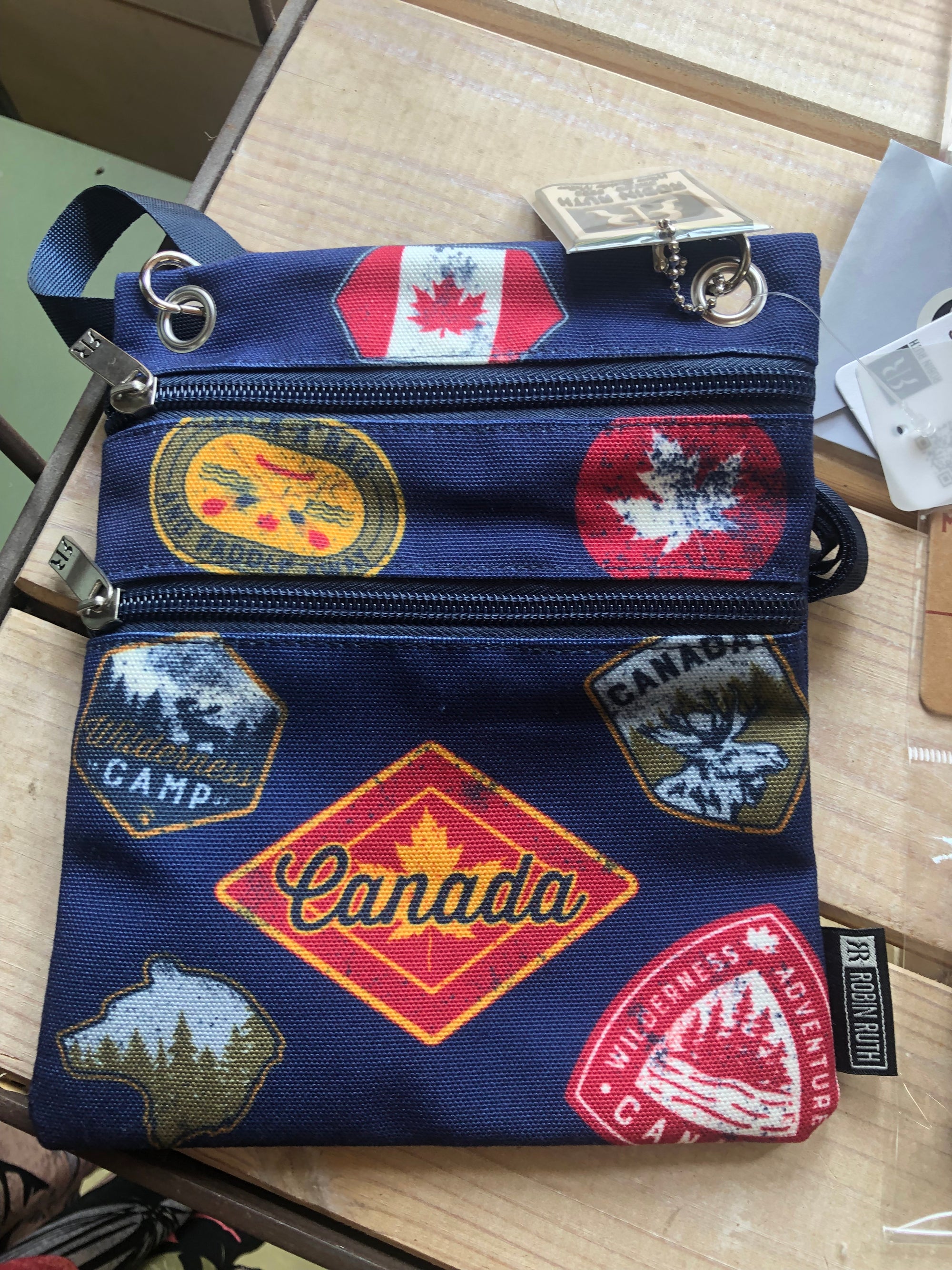 CANADA NAVY TRAVEL PURSE