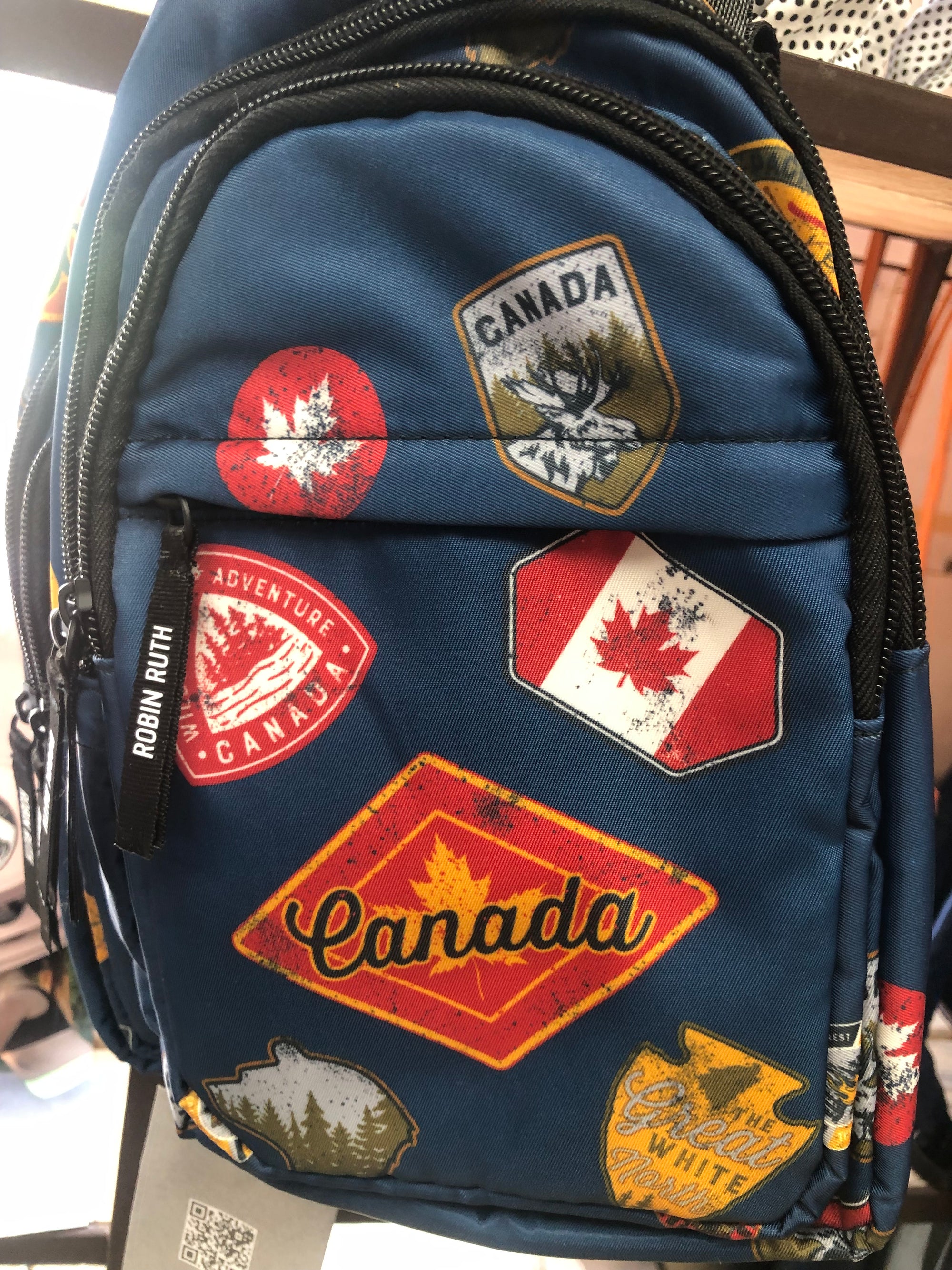 CANADA NAVY CROSS BODY BAG