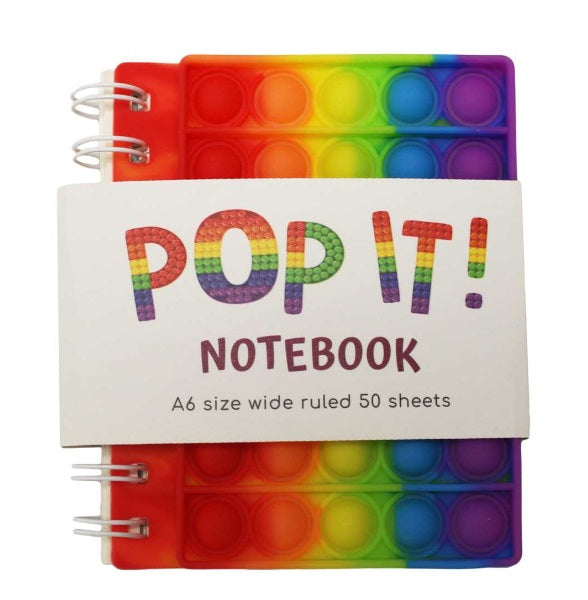 POP IT RAINBOW NOTEBOOK