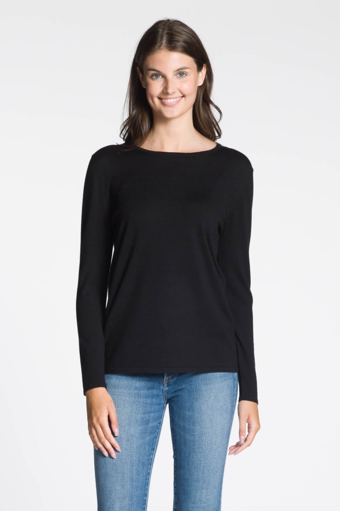 WOMEN'S SWEATER - BLACK