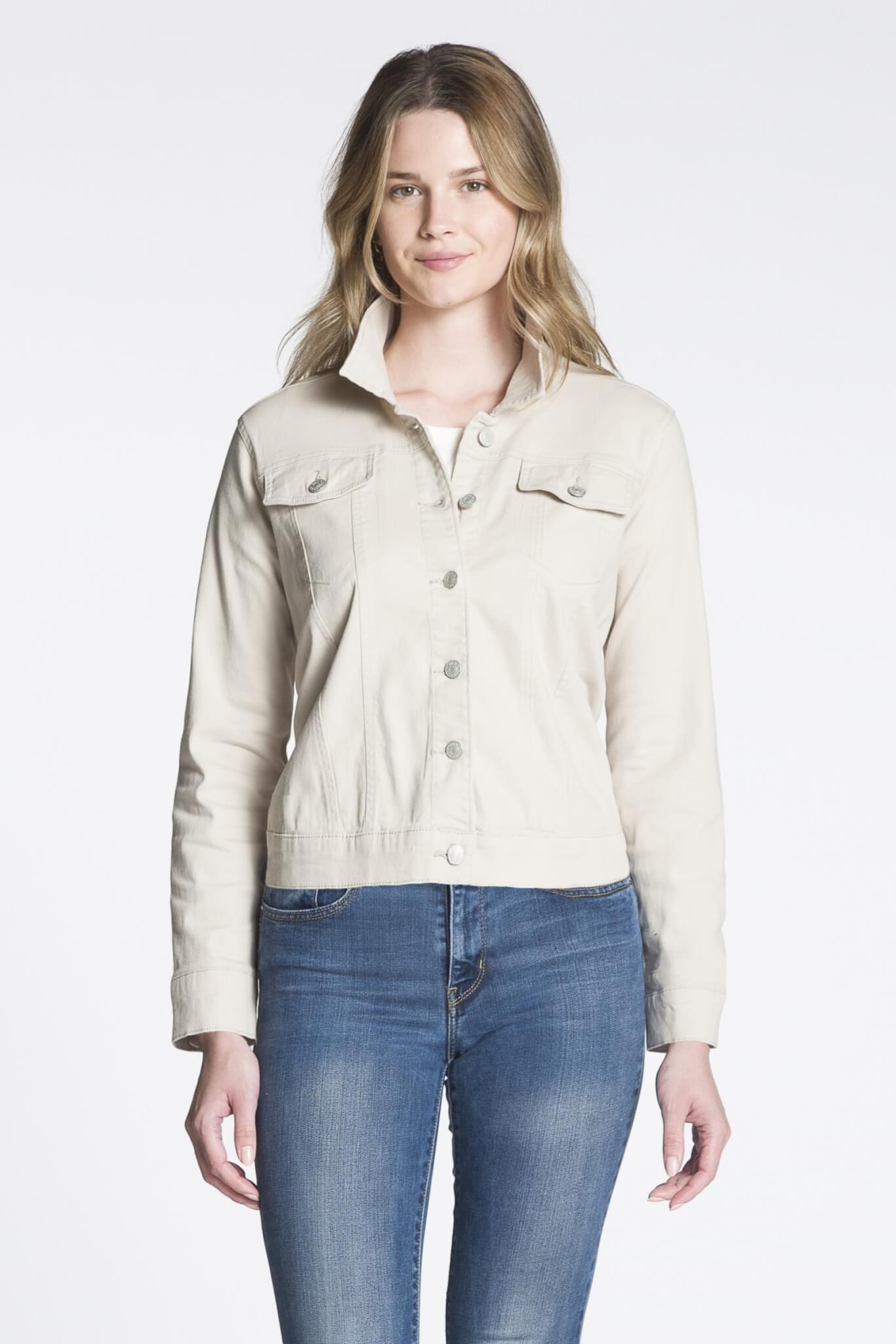 WOMEN'S STRETCH TWILL JACKET - CHINO