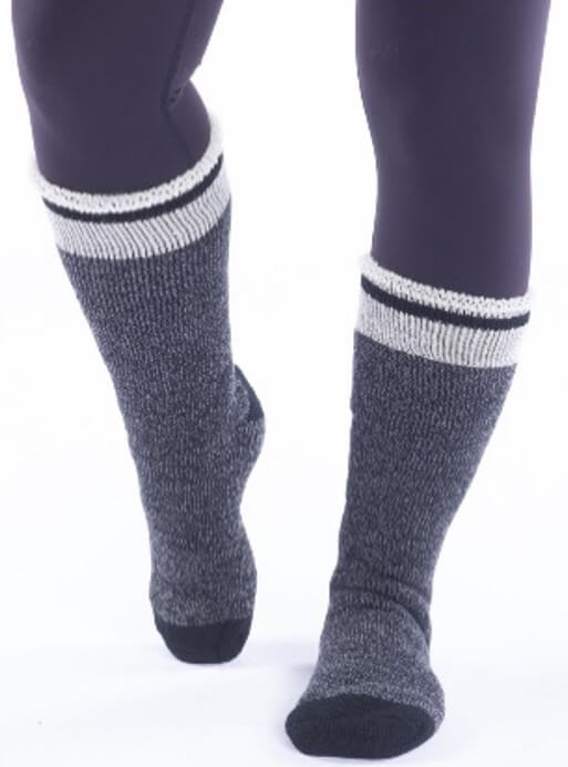 WOMEN'S THERMAL SOCKS - CHARCOAL WORK SOCKS