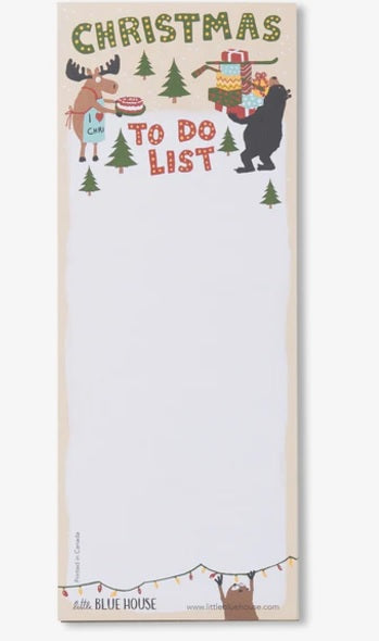 CHRISTMAS TO DO LIST MAGNETIC NOTEPAD