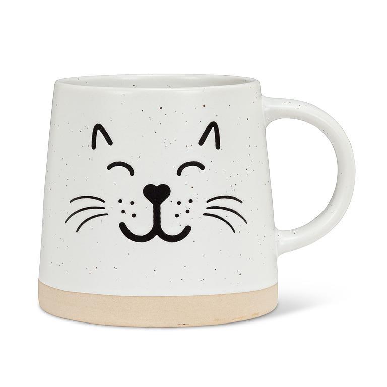 MUG WITH CAT FACE