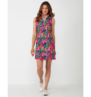 WOMEN'S FLOWER PRINT TANK DRESS