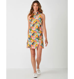 WOMEN'S GARDEN PRINT TANK DRESS