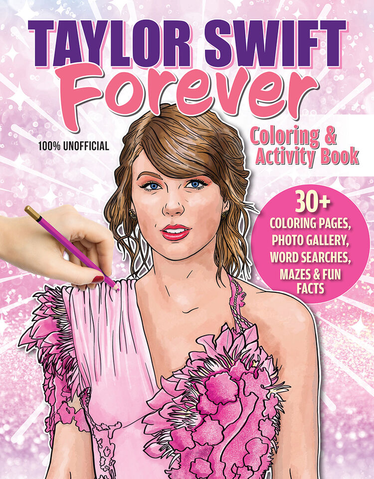 TAYLOR SWIFT FOREVER COLOURING & ACTIVITY BOOK