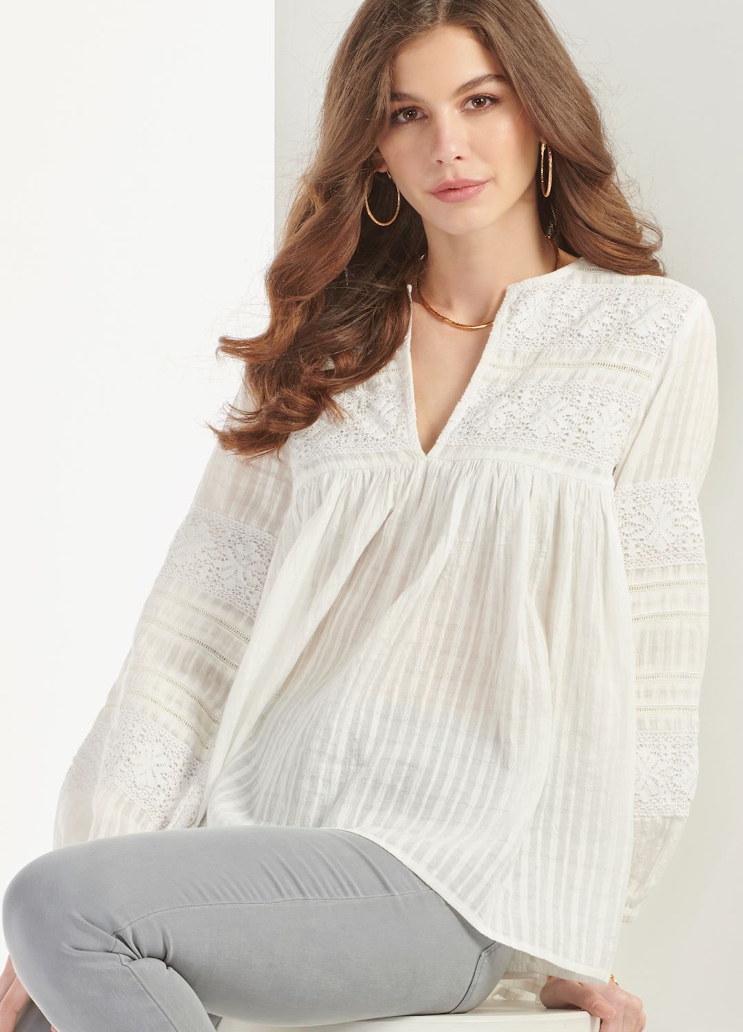 BLOUSE ISABELLA LACE