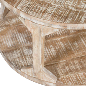 WORLDWIDE - AVNI COFFEE TABLE - DISTRESSED NATURAL