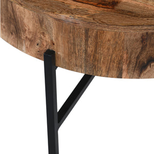 WORLDWIDE - BLOX ACCENT TABLE - NATURAL