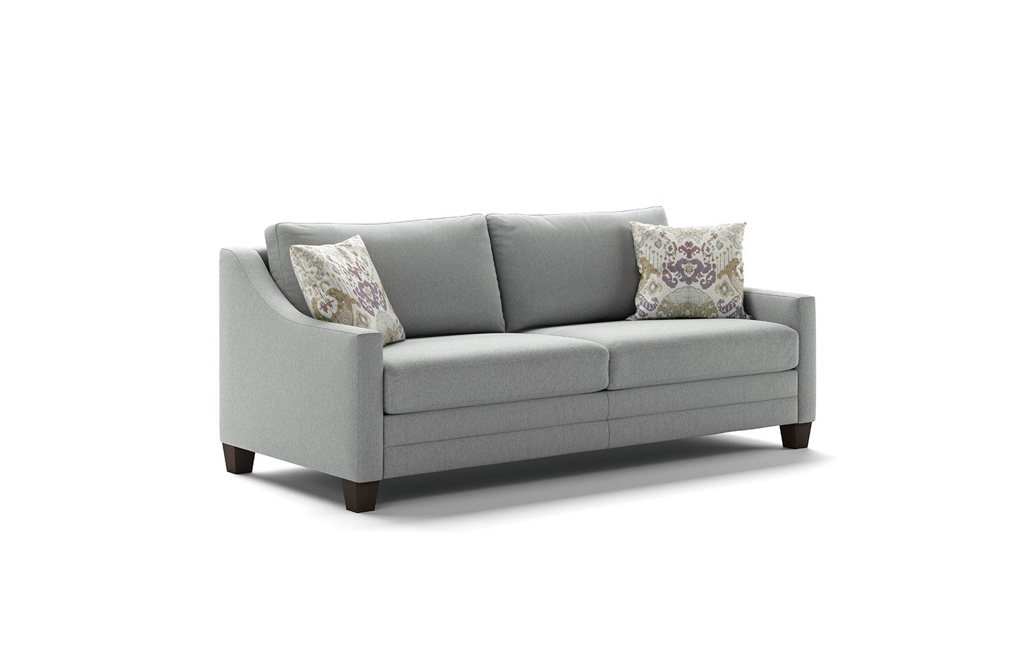 BRENTWOOD - KACEY DOUBLE SOFA BED (1701-80) - REWIND - DRIFTWOOD (4743-1593)