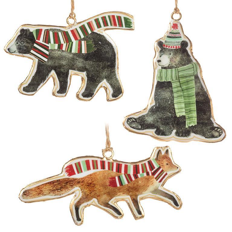 WINTER ANIMALS ORNAMENT (ASSORTED)
