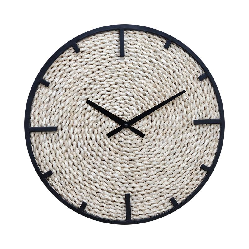RATTAN CLOCK