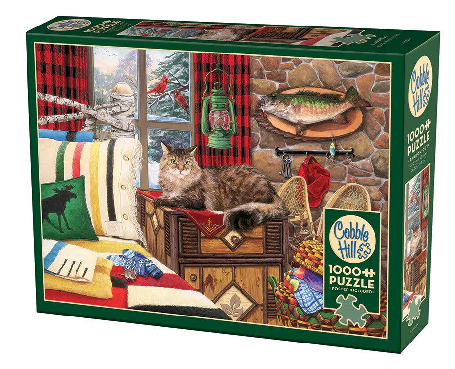 LODGE CAT (1000 PIECE) PUZZLE