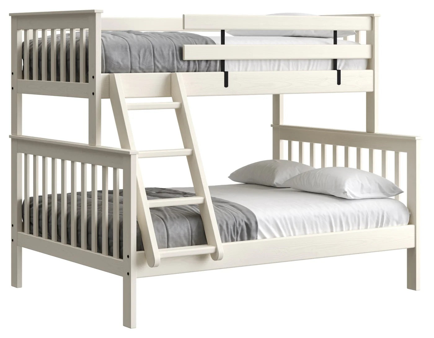 MISSION BUNK BED TWIN / FULL, CLASSIC - CLOUD WHITE