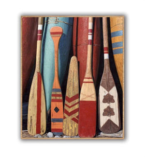 RESTING PADDLES WALL DECOR 36 X 30