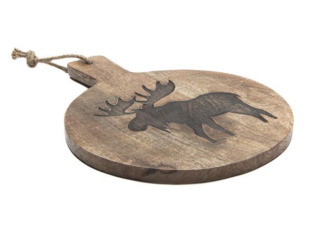 IHCASA CHEESE BOARD 16" MOOSE