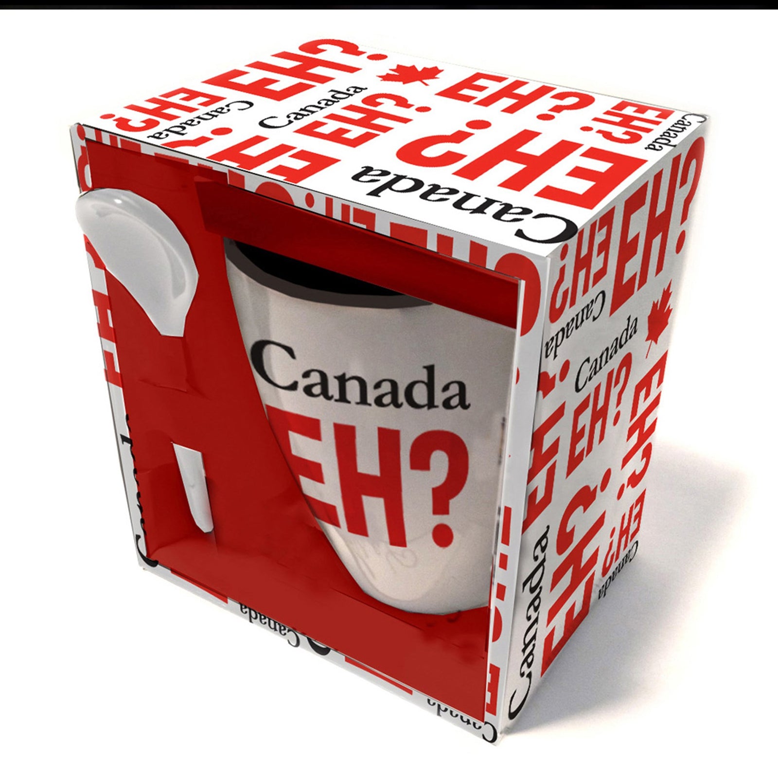 CANADA MUG WITH SPOON