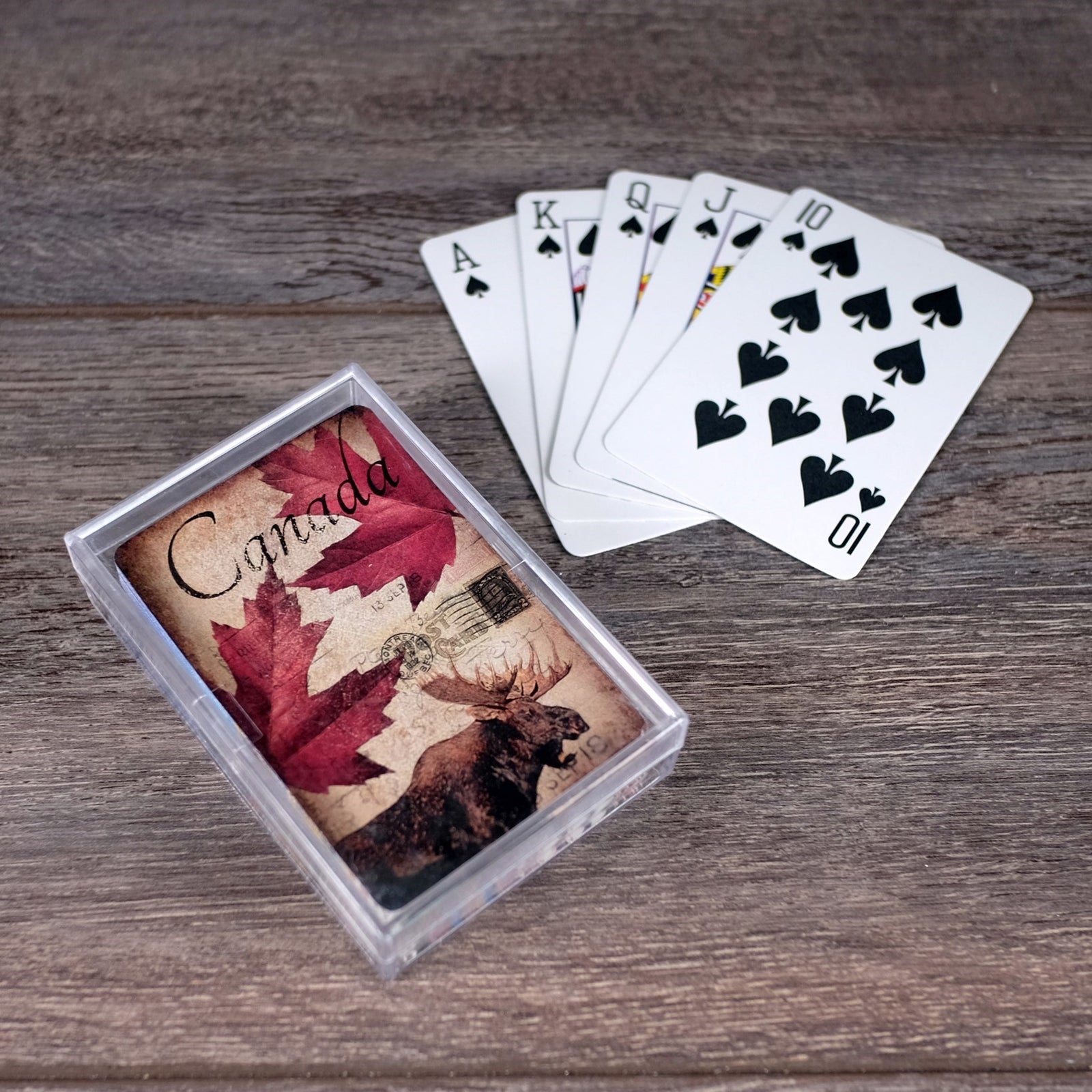DECK OF CANADA POKER CARDS