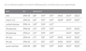 BRENTWOOD - KASPER SOFA