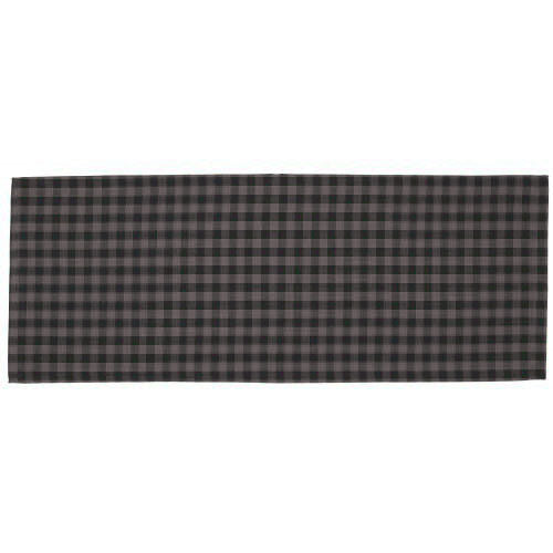 GREY BUFFALO CHECK TABLE RUNNER