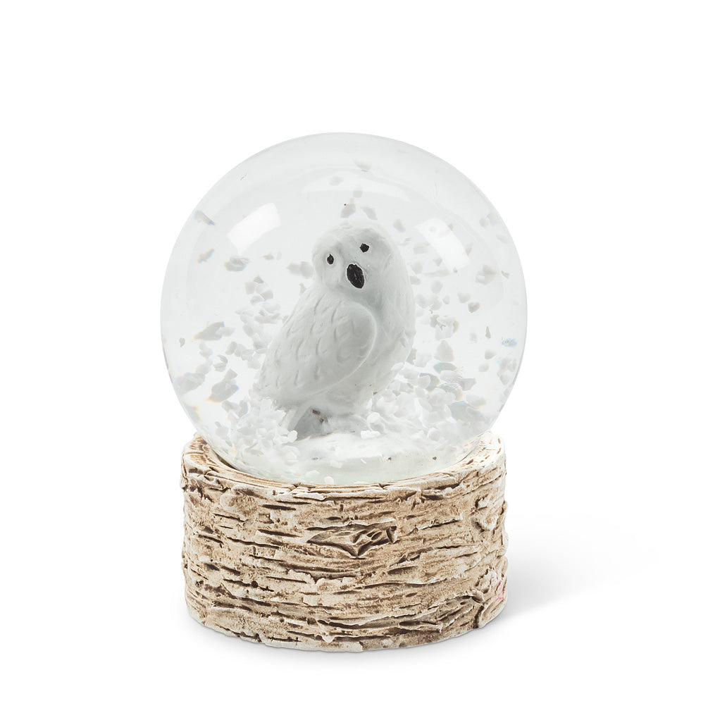 ABBOTT - MINI OWL SNOWGLOBE ORNAMENT