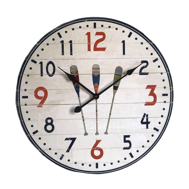 CANOE WALL CLOCK