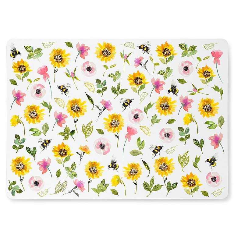 SUNFLOWERS & BEES PLACEMAT