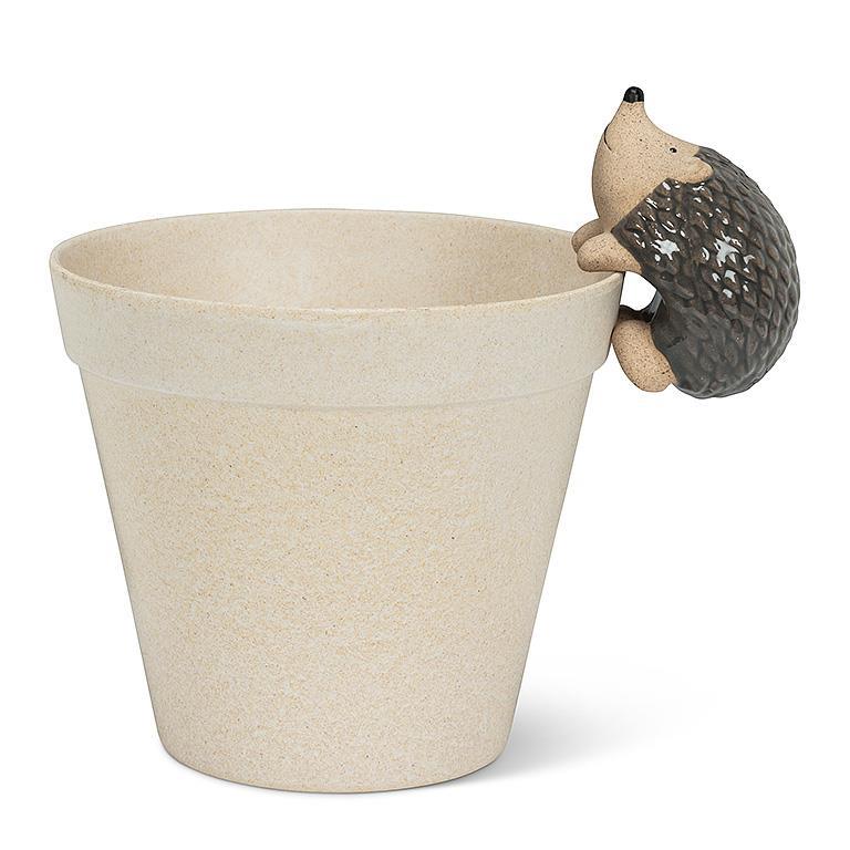 CLIMBING HEDGEHOG POT HANGER 3.5"L