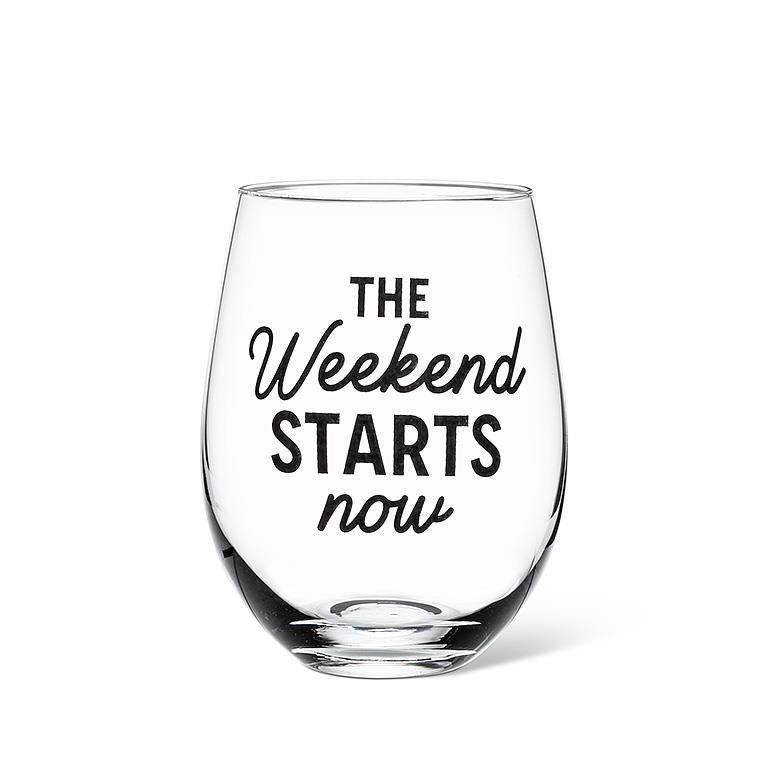 WEEKEND STEMLESS WINE GLASS